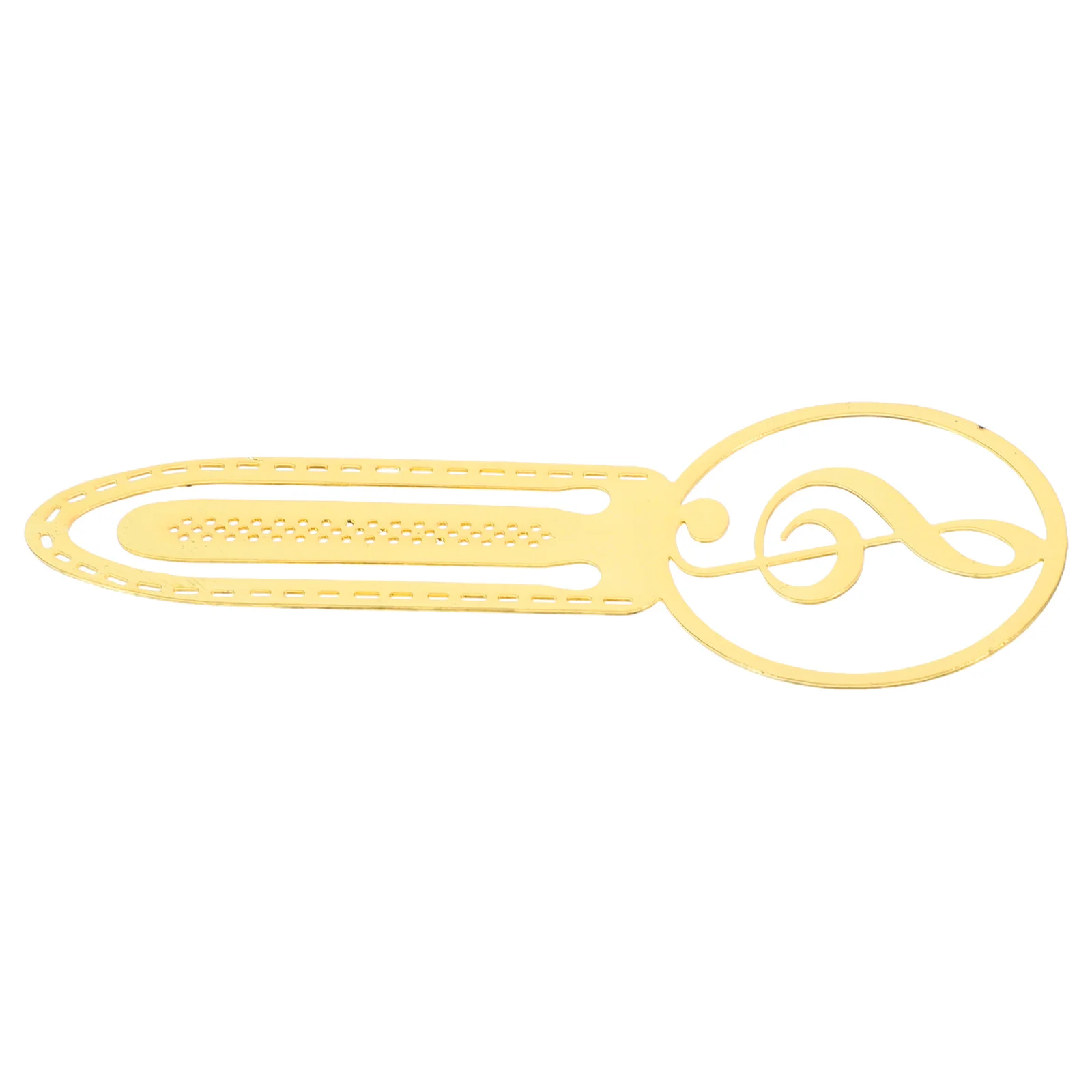 

Music Note Metal Bookmark Hollow Musical Notes Design Elegant Page Holder for Book Lovers Students Teachers Gift for Music