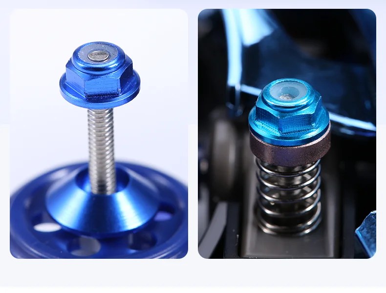 M2 M2.5 M3 M4 M5 M6 M8 Colorful Aluminum Alloy Flange Nut Nylon Insert Lock Nut Self-locking Nut Anti-looseNut CW for RC