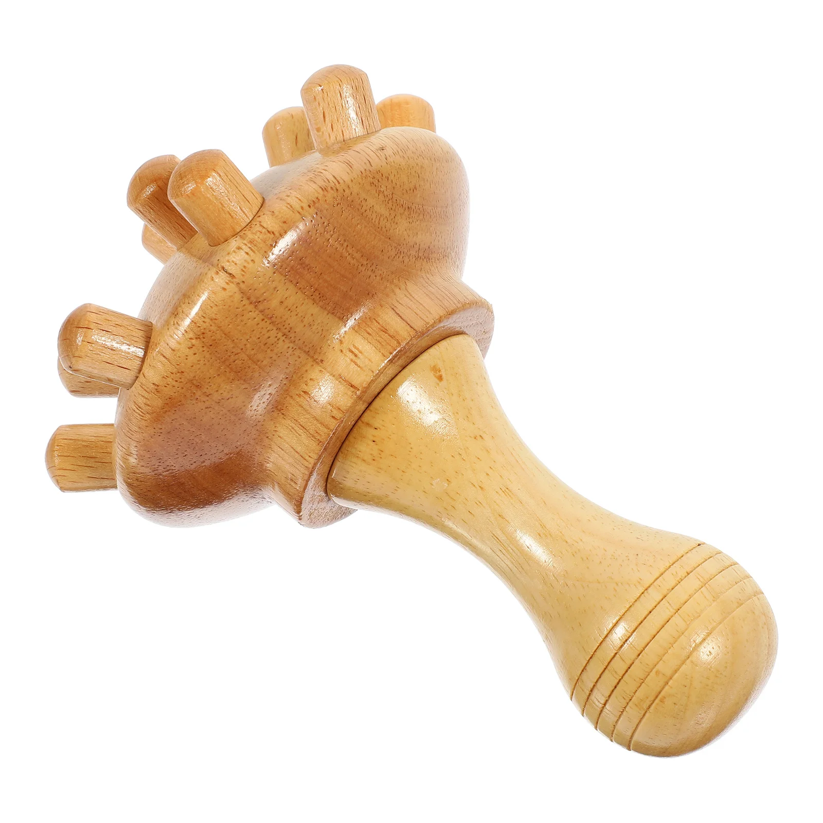 

Wooden Head Scalp Massage Comb Acupoint Massager Handheld Tool for Scalp Relaxation Portable Head Massager