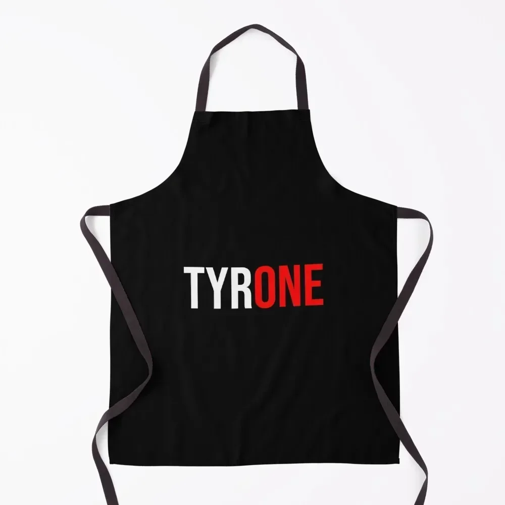 

Tyrone County Colours Apron with personal logo Beauty Apron
