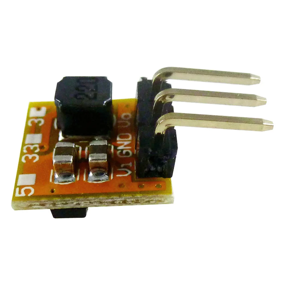 0.7-5V to 3V/3.3V/5V Boost Converter Module 95% Efficiency for AA/AAA Battery Motor Breadboard Power Supply With/Without Pin