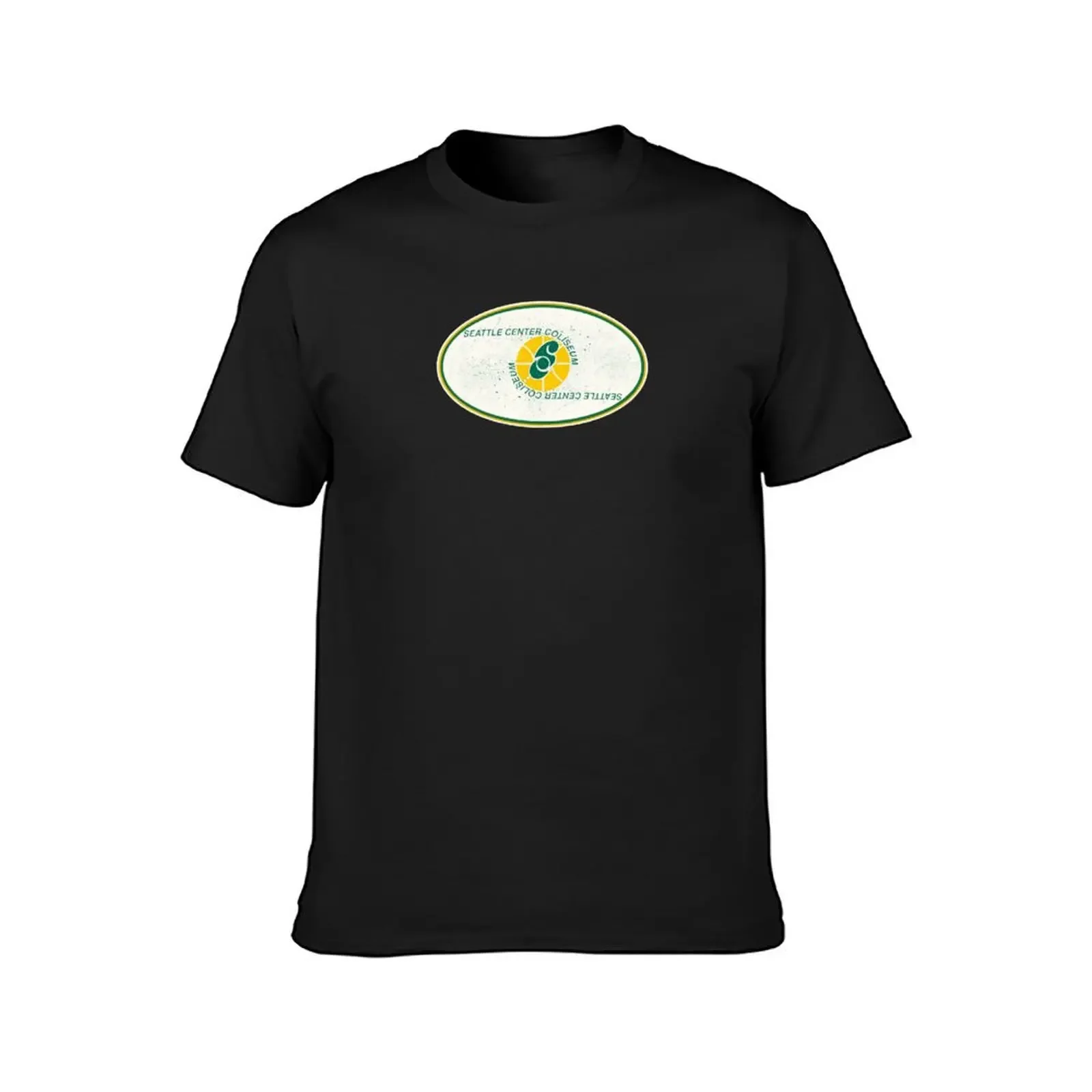 Seattle Center Coliseum T-Shirt baggy shirts quick-drying for a boy Men's cotton t-shirt