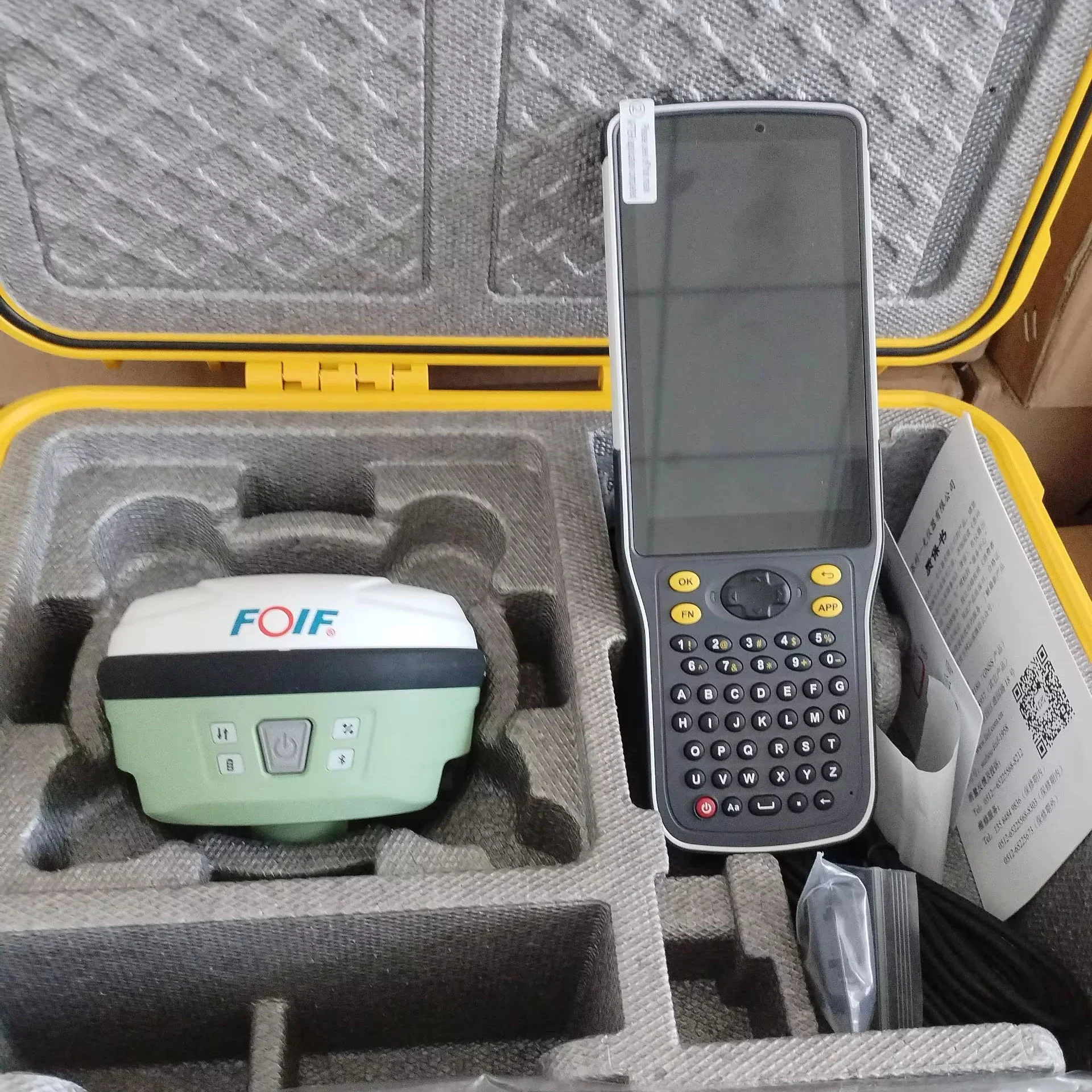 FOIF A66AR Satélites completos internacionales Gnss Receptor Rtk GPS Instrumento de topografía