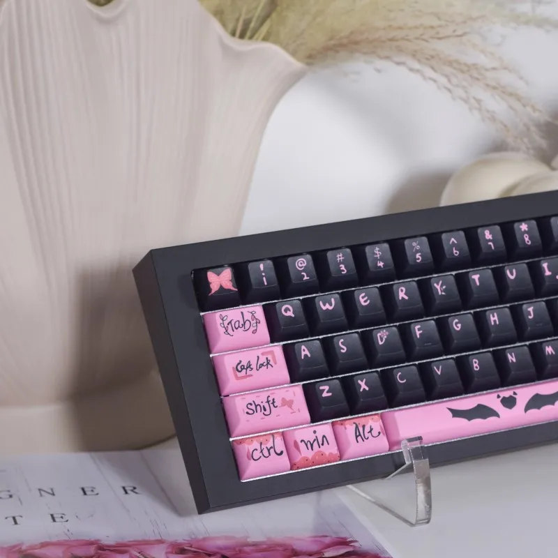 Personality Imp Butterfly Dream Keycaps KCA Profile PBT Material 140 Keys For Cherry Mx Mechanical Keyboard