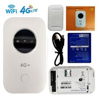 4G LTE USB WiFi Modem 150Mbps Unlocked WiFi Micro SIM Card Slot Built in 3650MAh Wireless Portable WiFi Router for Car Travel