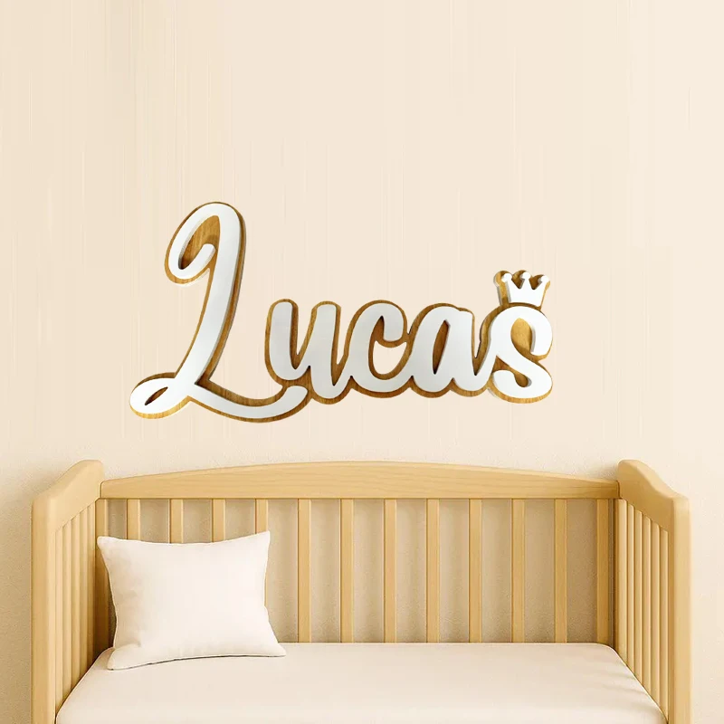 

Custom Wooden Outlined Name Sign, Nursery Name Sign, Wooden Name Sign, Baby Name Sign, Above Crib Sign