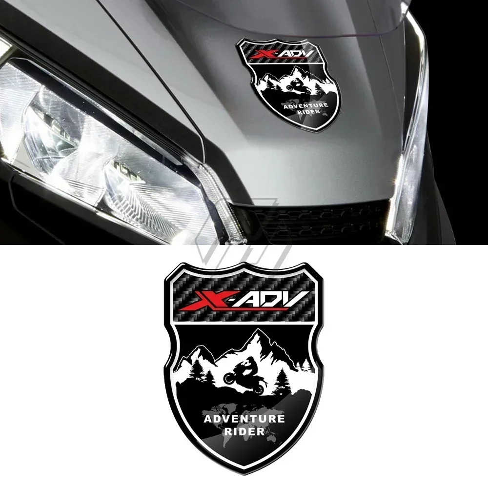 

Для HONDA X-ADV XADV 150 250 300 750 Приключения Райдера наклейки 3D мотоциклетный щиток Sticker
