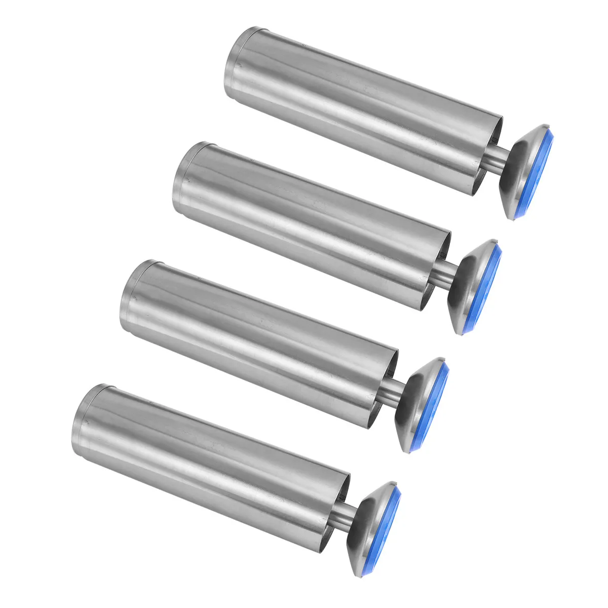 

4Pcs Stainless Steel Adjustable Furniture Leveler Legs for Cabinet Table Chair Bookshelf Vacuum Coated Rustproof Wear Resistant