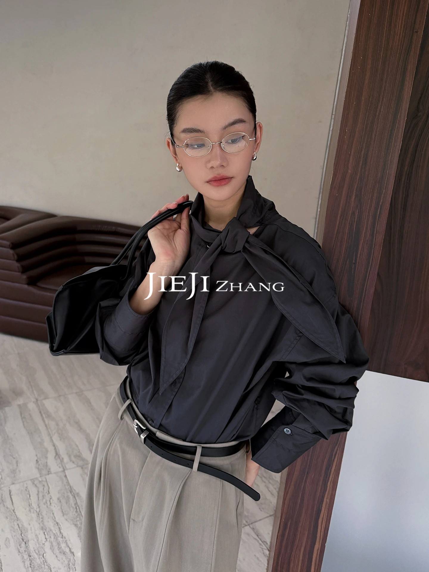 

Модный универсальный длинный шарф-воротник из смесового хлопка для повседневной носки для молодых женщин