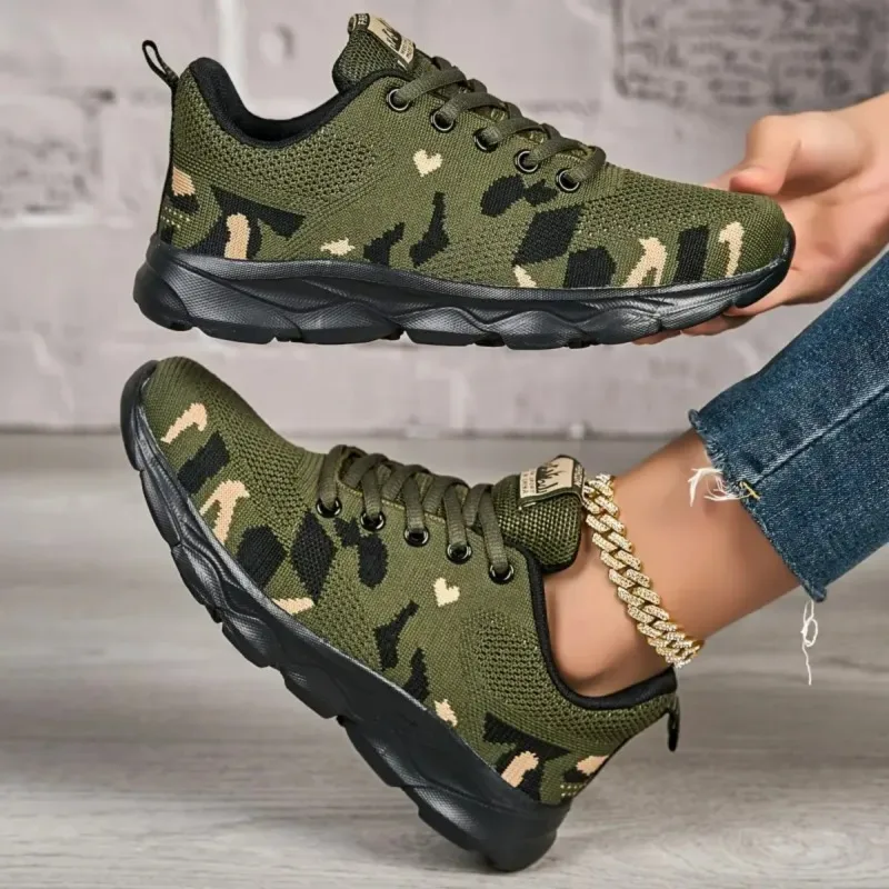ELUVA Women Sneakers Breathable Mesh Walking Shoes Comfortable Lightweight Slip on Anti Slip Casual Fashion Sports Shoes Women