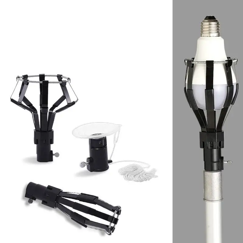 For High Ceilings Light Bulb Changer Tool For Recessed Lights Bulb Changer Suction Cup Changer Extendable Pole Compatible
