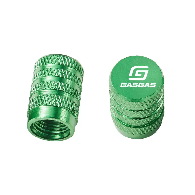 دراجة نارية CNC الألومنيوم الإطارات صمام منفذ الهواء الجذعية غطاء قبعات ل GasGas الغاز الغاز EC 50 125 200 250 300 450 515 EC50 1997 - 2025