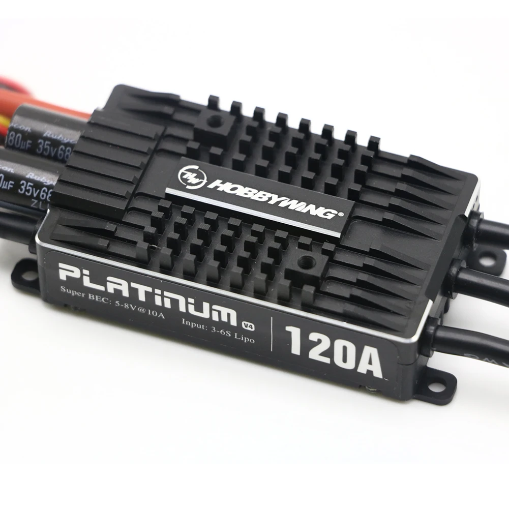 Hobbywing Platinum Pro V4 120A 3-6S Lipo BEC пустая форма бесщеточный ESC для радиоуправляемого дрона самолета вертолета