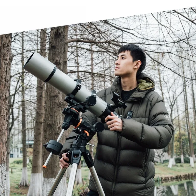 Astronomical telescope, professional stargazing, high definition photography, photography, nebula viewing
