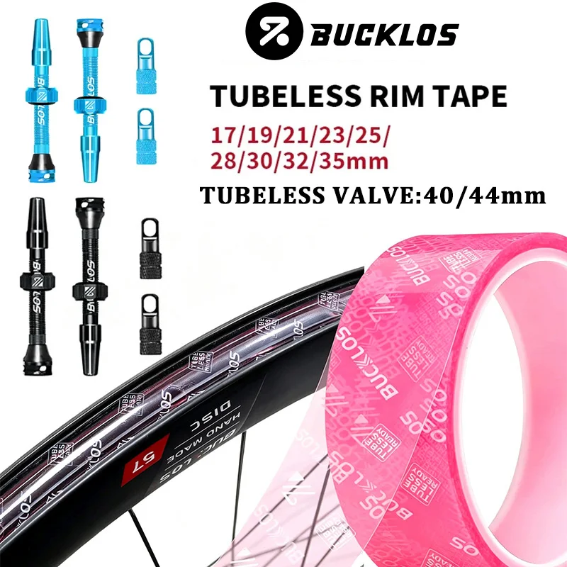 

Велосипедный бескамерный клапан Presta 40 мм, 44 мм для шоссейных велосипедов, бескамерная лента для обода 17-35 мм, 10 м, для колес горных велосипедов