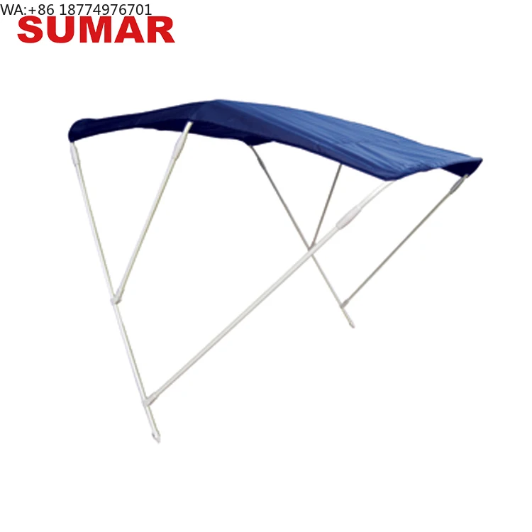 

Различные размеры окрашенных белыми алюминиевыми трубами бимини-тентов с 3 дугами и УФ-защитой для лодок