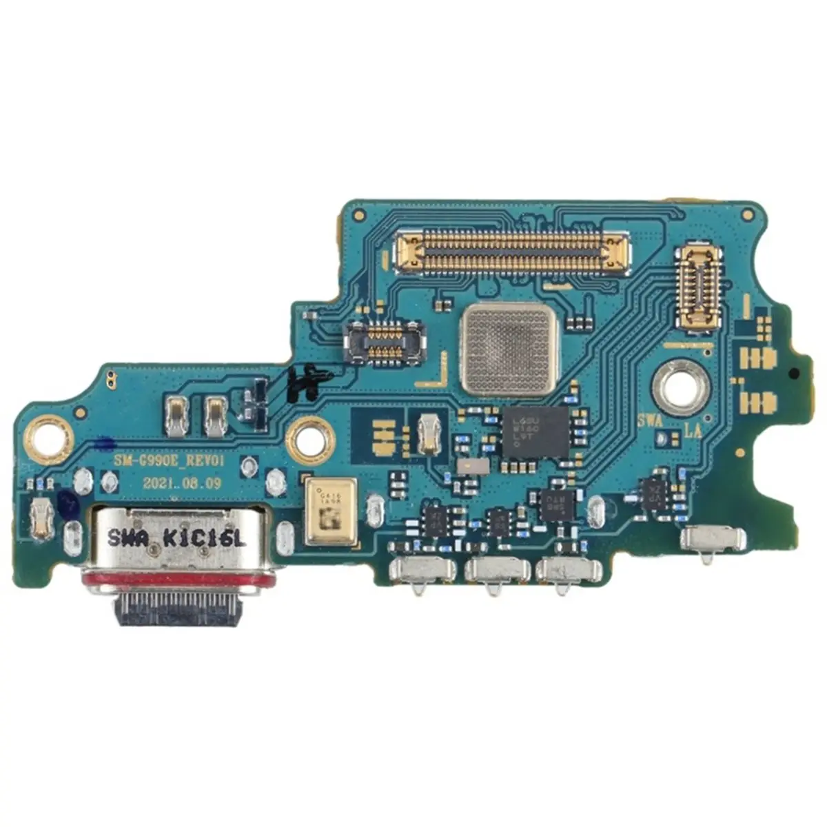 [2026 Trend]Charging Board for Galaxy S21 Fe SM-G990E S21Fe USB Charge Port Jack Dock Connector Charging Board Repair Parts