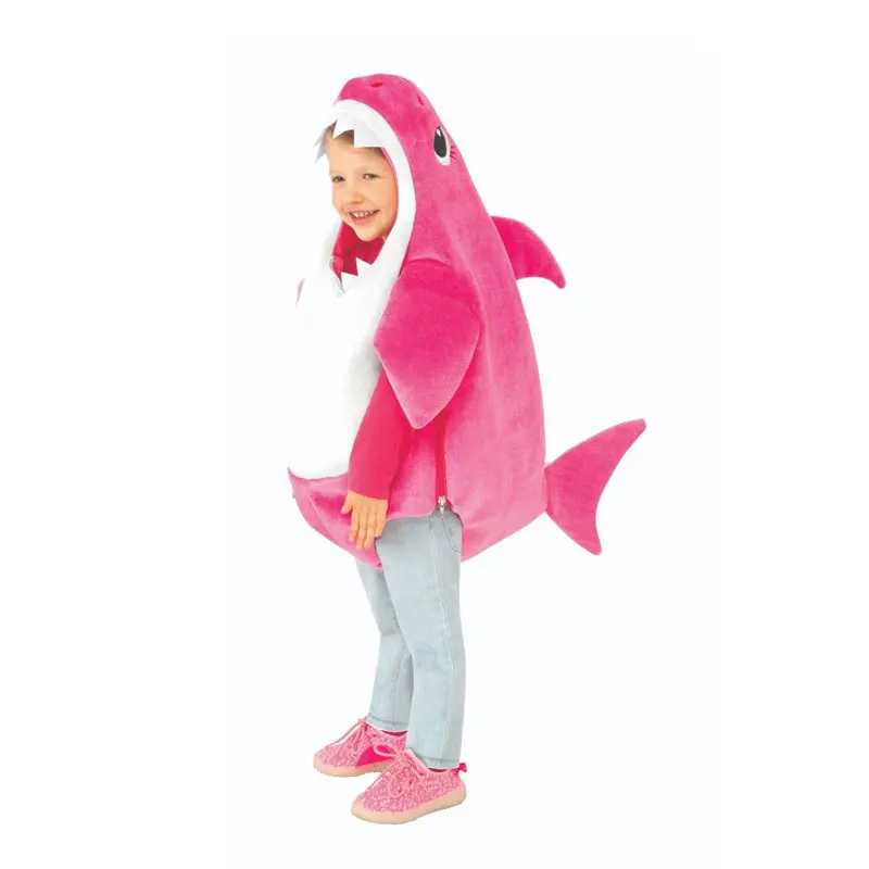 Nieuwe Aankomst Kind Unisex Peuter Familie Haai Cosplay Kostuum Halloween Carnaval Feest Voor Kinderen Kostuums 3 Kleuren Avaiable