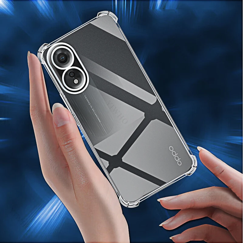Clear Soft Case for Oppo A38 A18 A79 A78 A58 A78 4G 5G Phone Case Transparent Back Cover Ultra Slim Skin A 38 18 58 78 98 79