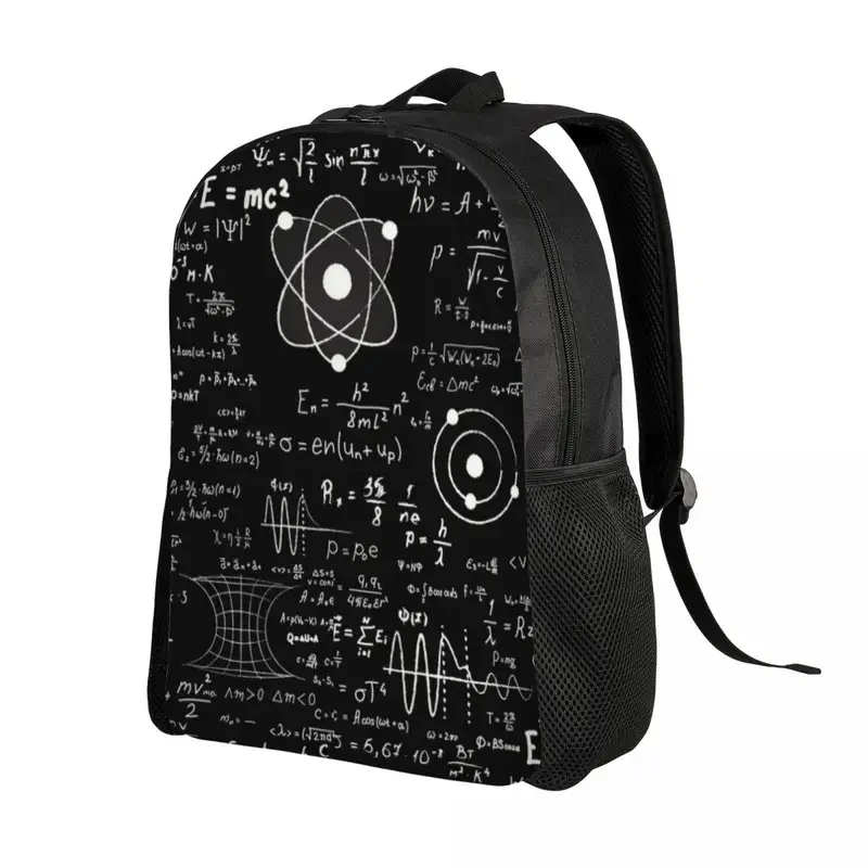 Geek Math Teacher Travel Backpack Women Men School Laptop Bookbag Science Physics College Student Daypack Bags