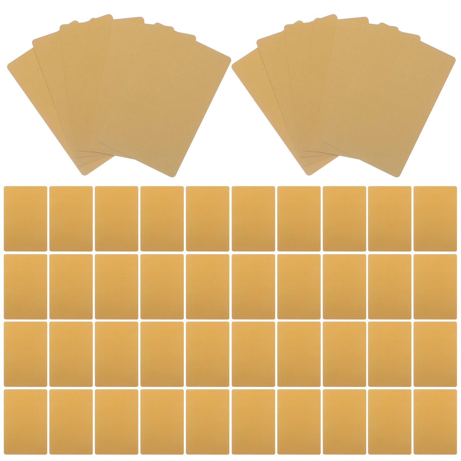 

100 шт. заготовок для визиток из алюминиевого сплава, двусторонние, для сублимации и гравировки, заготовки для визиток под самостоятельную обработку