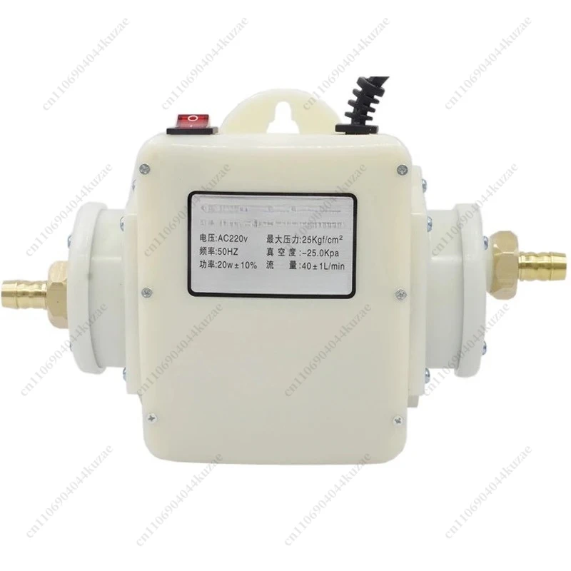 15/20W Thick Copper Port Natural Gas & Methane Booster Pump, Adjustable Pressure for Water Heater Use