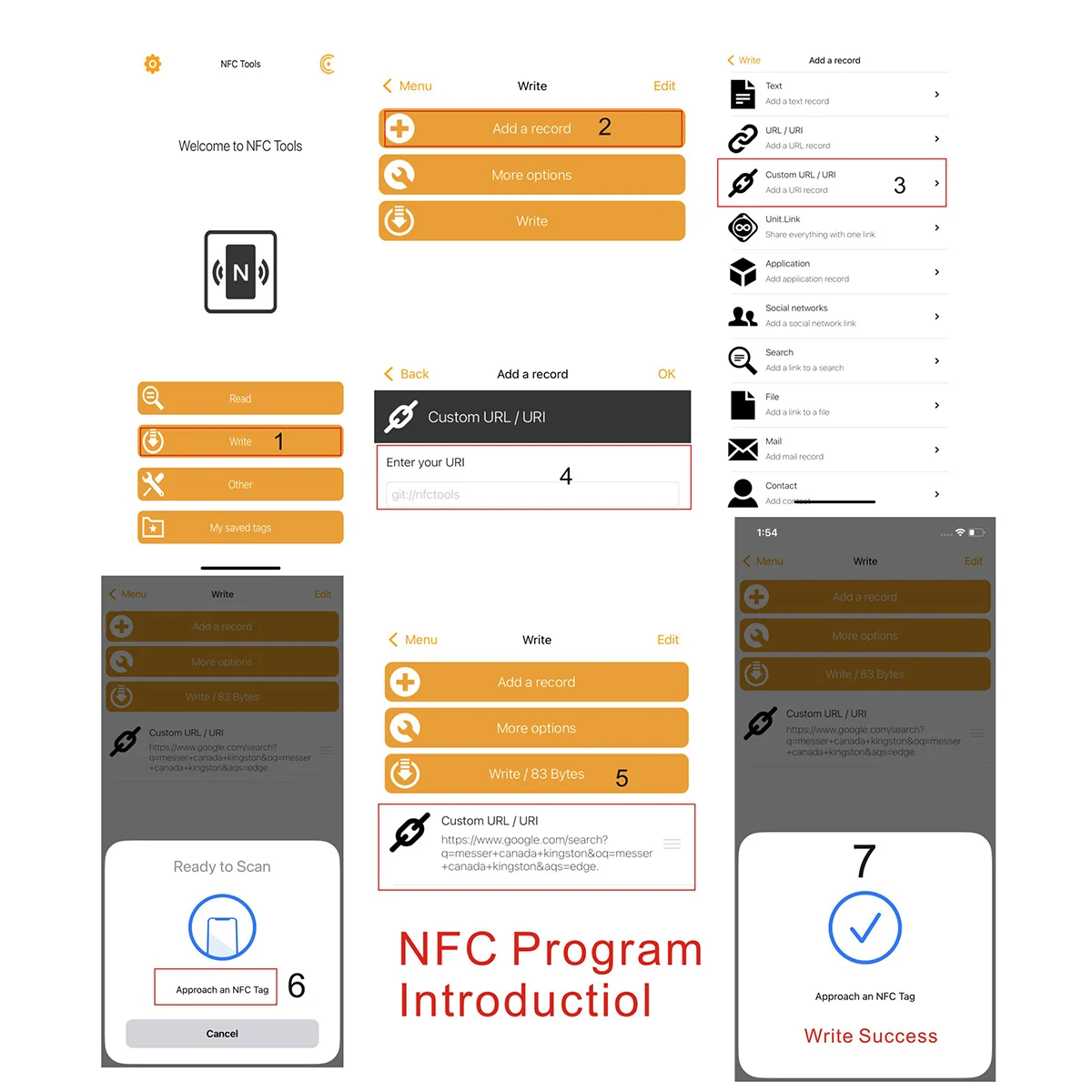 NFC Stand White Black Blank Pattern 13.56MHz NFC215 chip 504Bytes Patternless Social media RFID NFC Google Review stands display