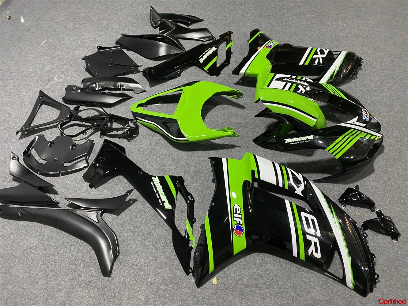

Комплект обтекателей мотоцикла, подходящий для ZX-6R 636 2007 2008 07 08, комплект кузовных работ на заказ