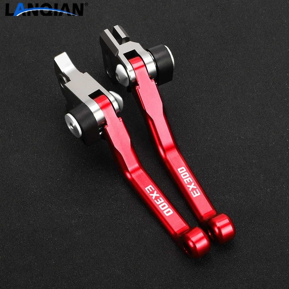 

CNC Aluminum Dirt Bike Pivot Brake Clutch Levers Motorcoss Accessories For GASGAS EX250 EX300 EX 300 2017 2018