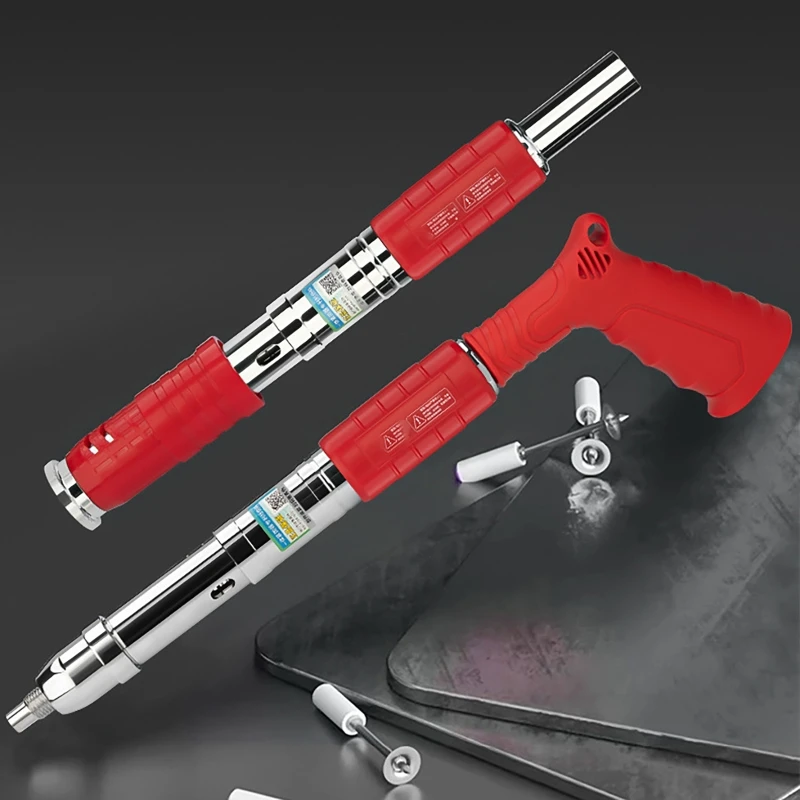 Mini pistola de clavos Manual, remache de acero, herramienta eléctrica, anclaje de pared de techo, ranurado de alambre, sujetador de pared para el hogar, clavadora, herramienta eléctrica