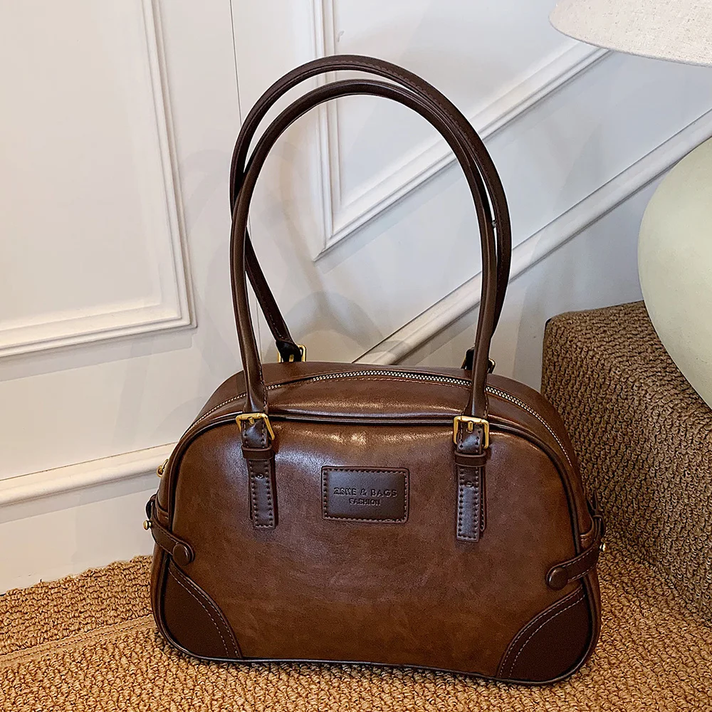 

Модные женские сумки для телефонов, кошелек, дорожная сумка подмышки, новинка 2023 года, ретро контрастного цвета, универсальные сумки через плечо