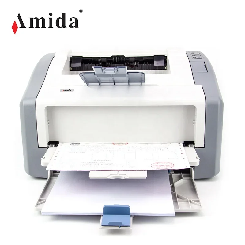 Czarna drukarka laserowa Amida LaserJet AK-1120NW A4 Biurowa drukarka laserowa do domu