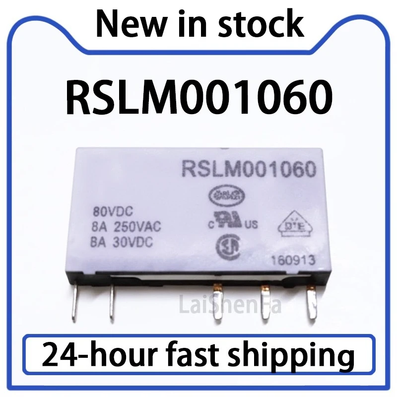 1PCS RSLM001060 60VDC Relay 5-pin 8A Stock