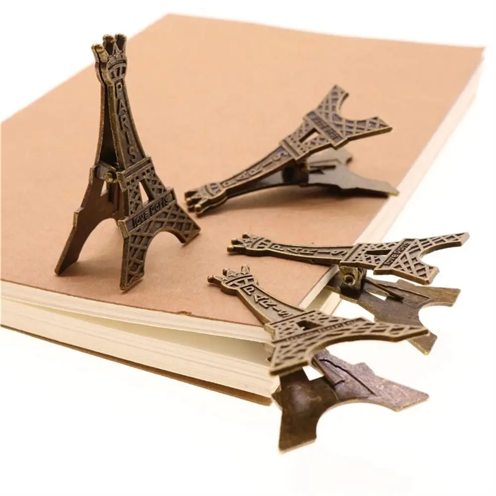 Supplies Metal Wedding Seats Clip Retro Style Photo Decoration Eiffel Tower Clip Paper Clip Picture Clip Holder Memo Clip