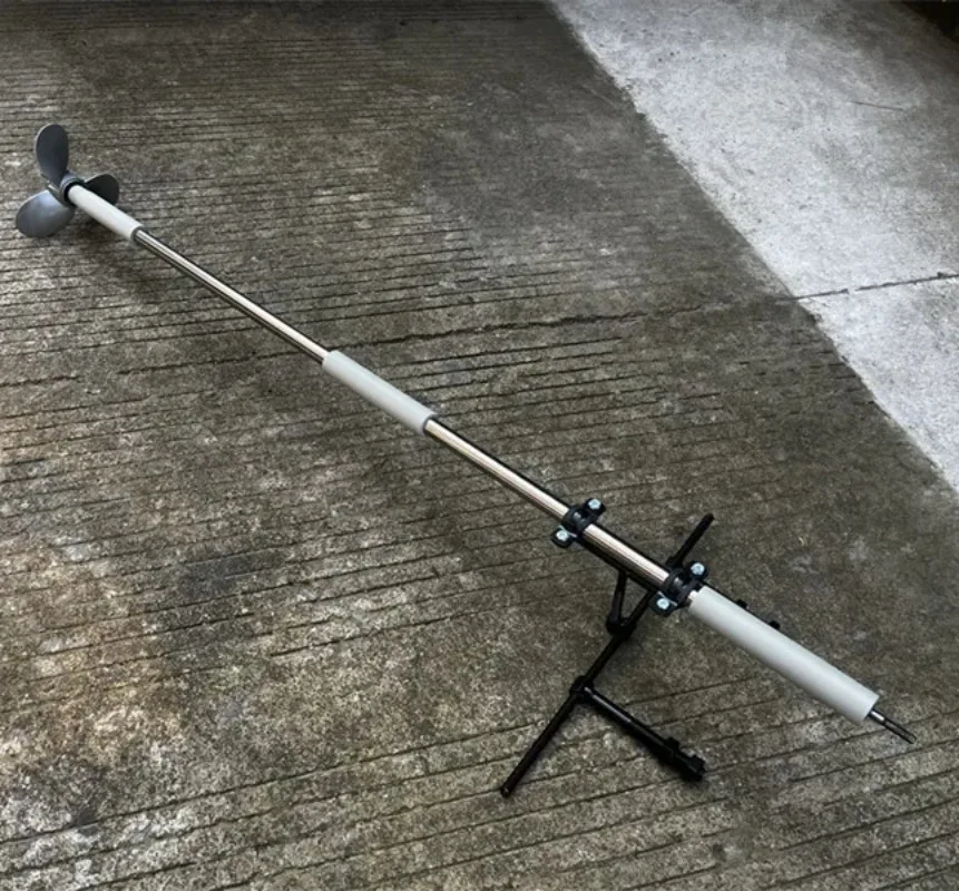 Propeller Outboard Motor Lithium Battery Handheld Propeller Inflatable Boat Rubber Raft Plastic Hanging Electric Drill Paddle