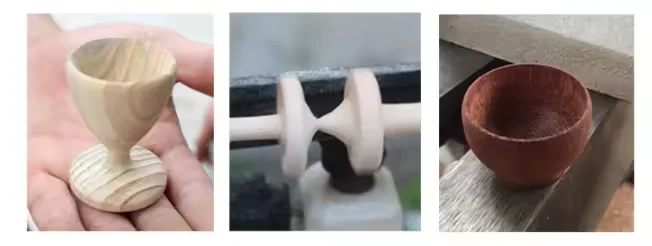 Woodworking Machinery Micro Lathe Machine Tool Household Woodworking Lathe MIni Manual Wood Turning Lathe Machine High