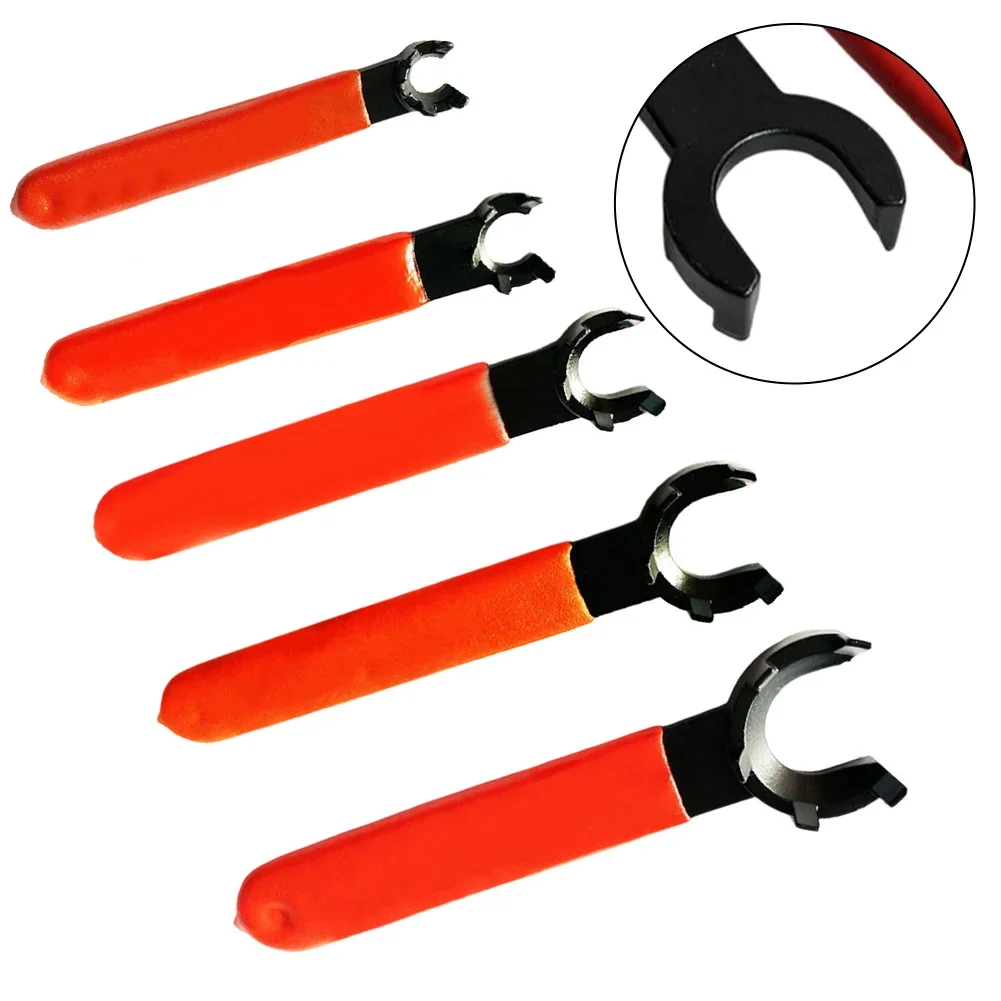 High Carbon Steel Wrench Collet Chuck Wrench CNC Setup Workshop Usage ER16M Anti-slip Handle Design Efficient Tool For CNC
