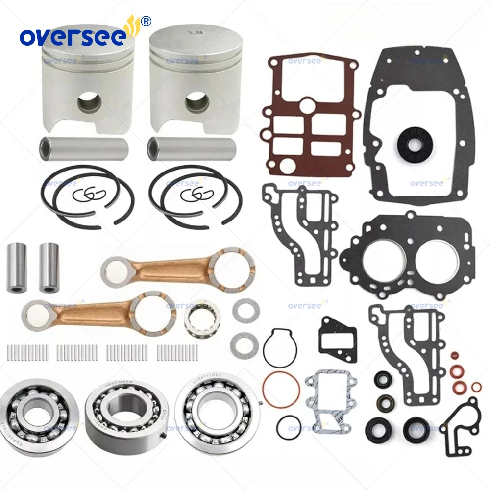 

Комплект для восстановления коленчатого вала и головки питания 682 6E7 для подвесного двигателя Yamaha 2T 9,9 л.с., 15 л.с., 9,9C 15B, 2 цилиндра