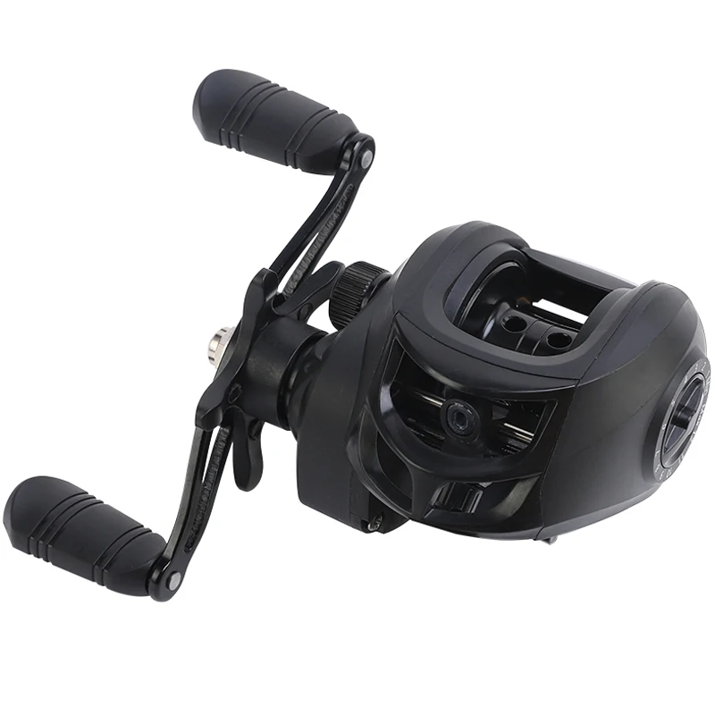 Moulinet de Baitcasting ultraléger, traînée maximale de 12kg, main gauche/droite, haute vitesse, rapport de vitesse 7.2:1, système de freinage magnétique pour eau douce et salée