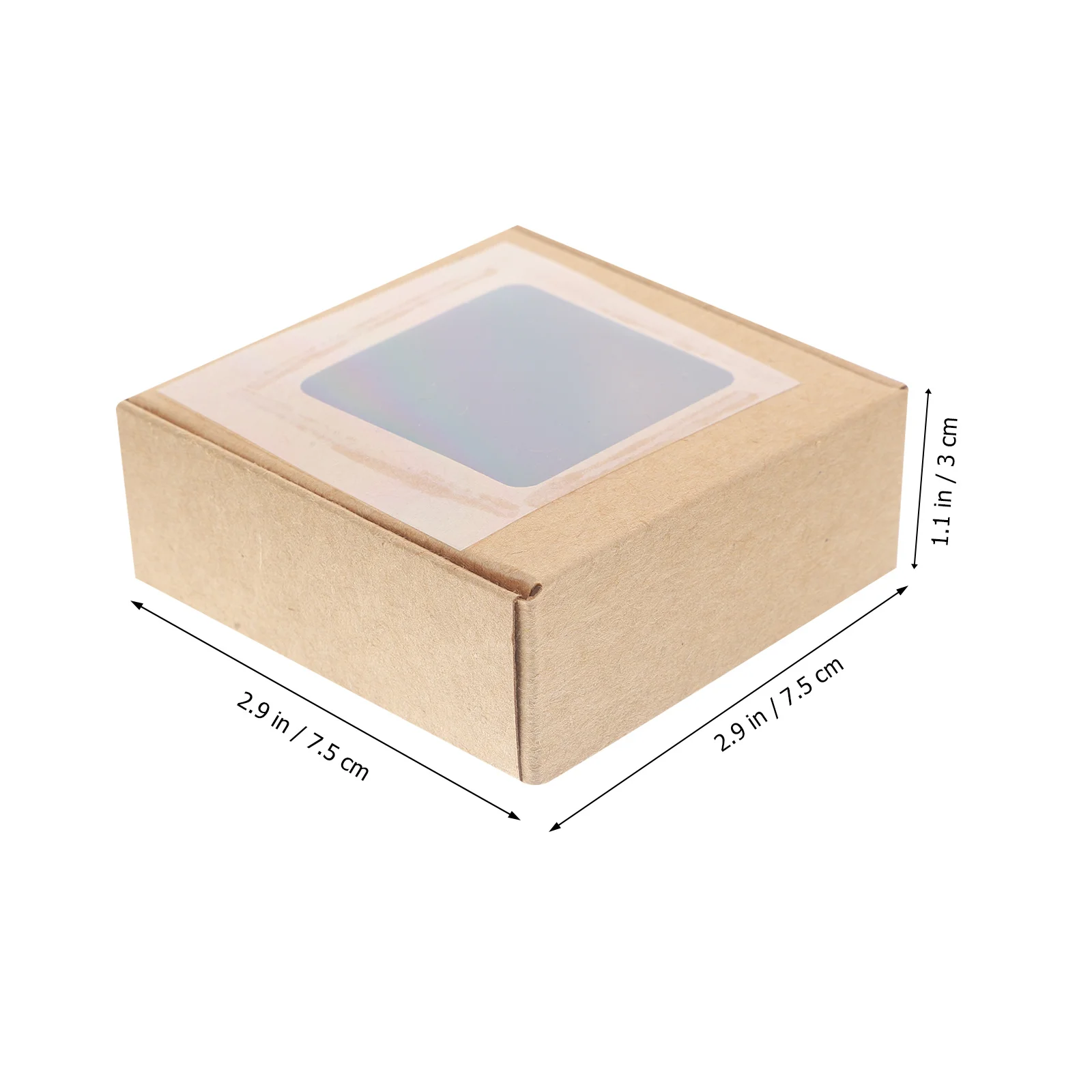 

20Pcs Jewelry Case High-Class Material Soap Packing Box Exquisite Appearance Fine Workmanship Lightweight Gift Wrapping Box
