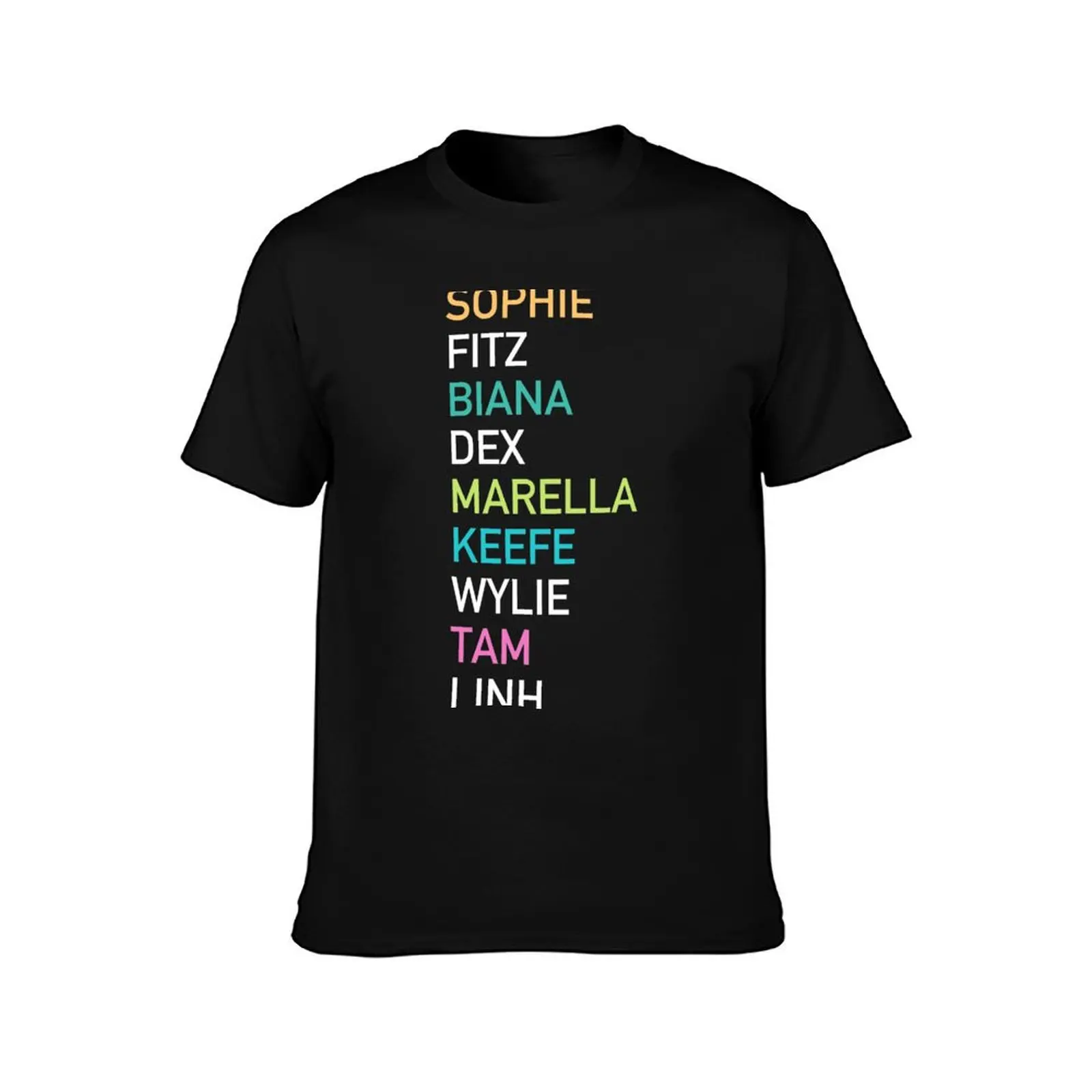 Keeper of the Lost Cities Character T-Shirt Basic Casual Wear Short Sleeve Top T-Shirt