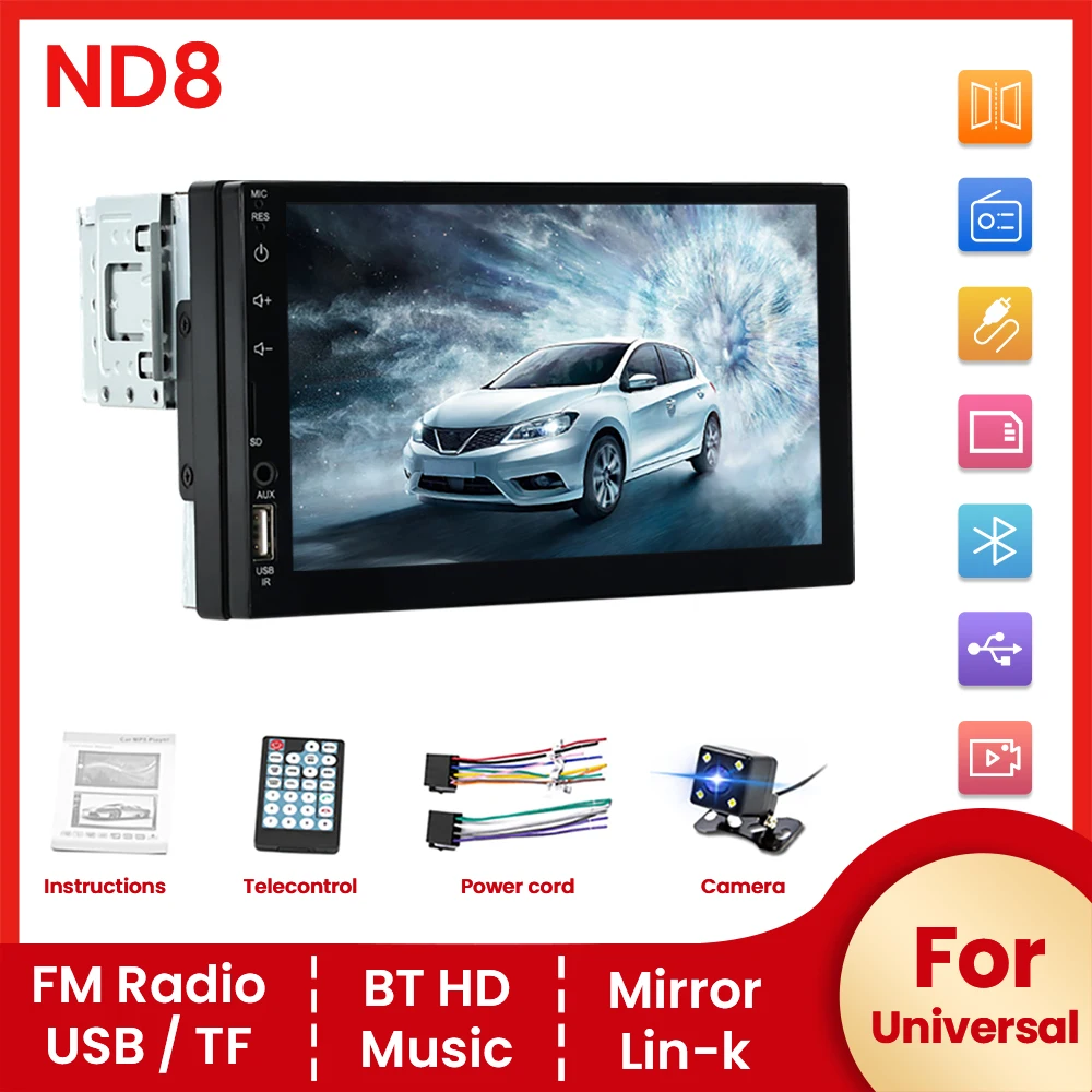 1DIN Carplay Car Ra… - image