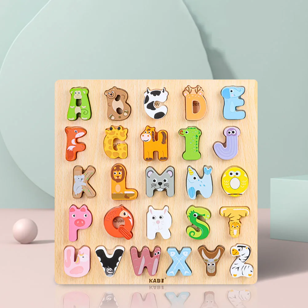 Houten educatief puzzelbord Interactief huishoudelijk leeraccessoire Ontwikkelingscadeau voor peuters Intelligentie Speelbenodigdheden