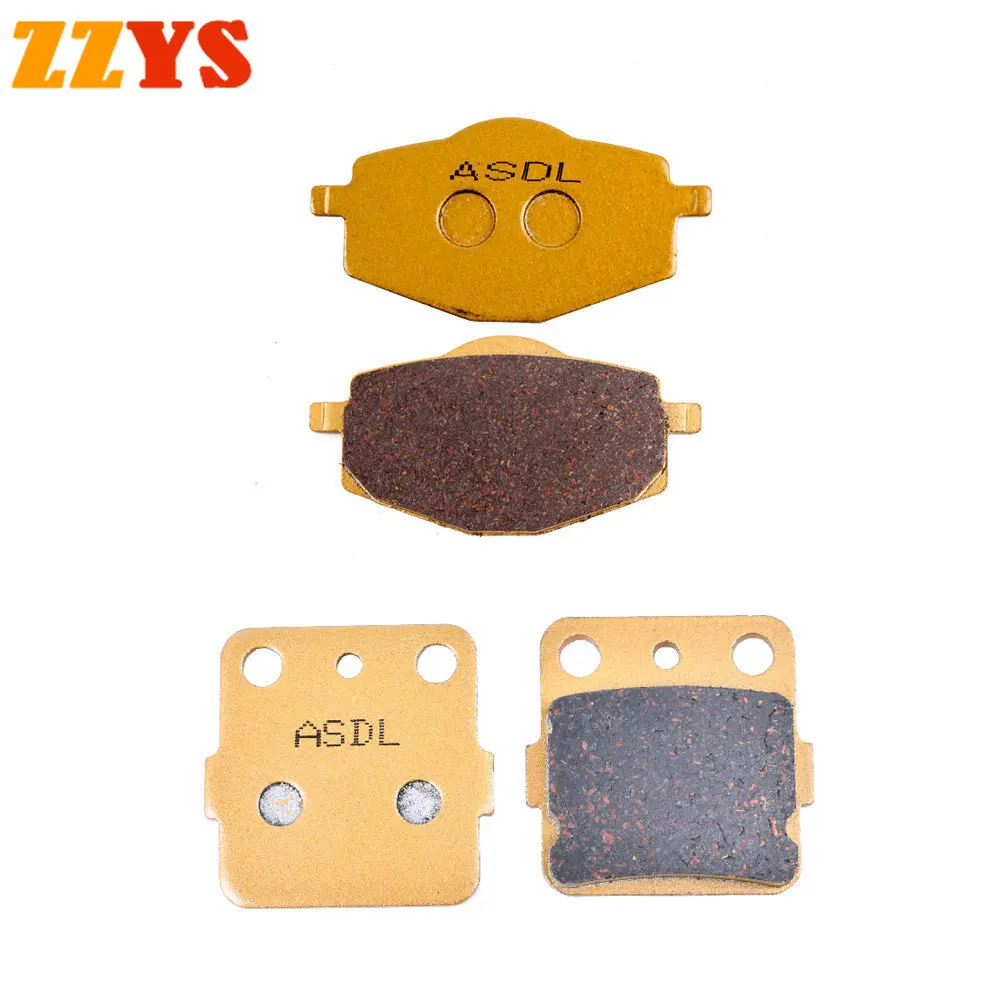 

For YAMAHA YFZ350 T/UW YFZ350T YFZ 350 1987 1988 1989 350CC Motorbike Front Rear Brake Pads Disc Kit Low Dust