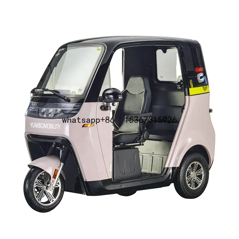 The newest electric tricycle for cargo no doors open electric vehicle for 3 adults with Best price of China manufacturer