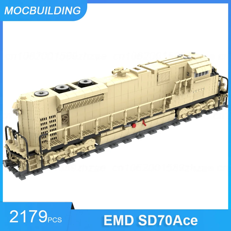 MOC Building Blocks EMD SD70Ace Canadian Pacific 7021 