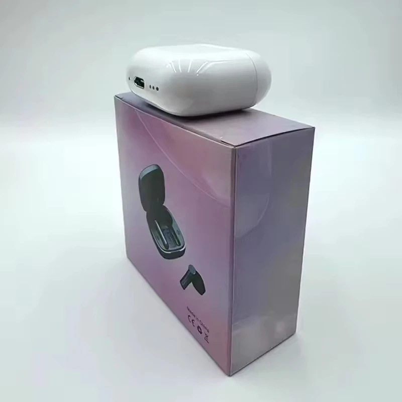 2025 Latest IOS18 Semi-In-Ear Wireless Bluetooth Headset Air4 ANC Active Noise Cancellation USB-C Port Super endurance