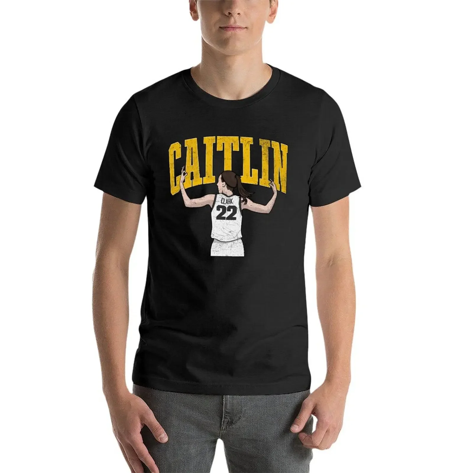 Camiseta de baloncesto caitlin Clark Iow, ropa bonita, camiseta de anime vintage, camiseta gráfica vintage, ropa para fanáticos de los deportes para hombres