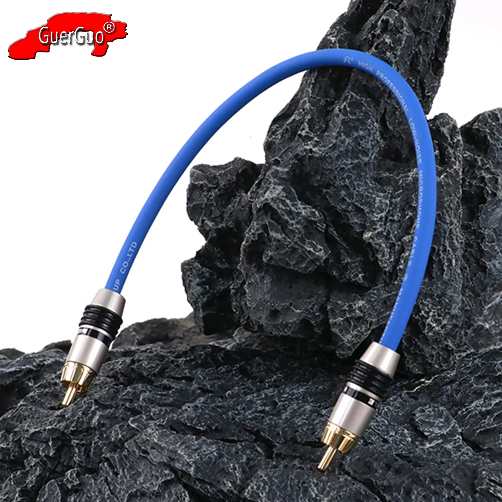 RCA Audio Extension Cable,RCA Male to Male Jack HIFI Stereo Cord for Home Theater HDTV TV DVD Loudspeaker Box Power Amplifier