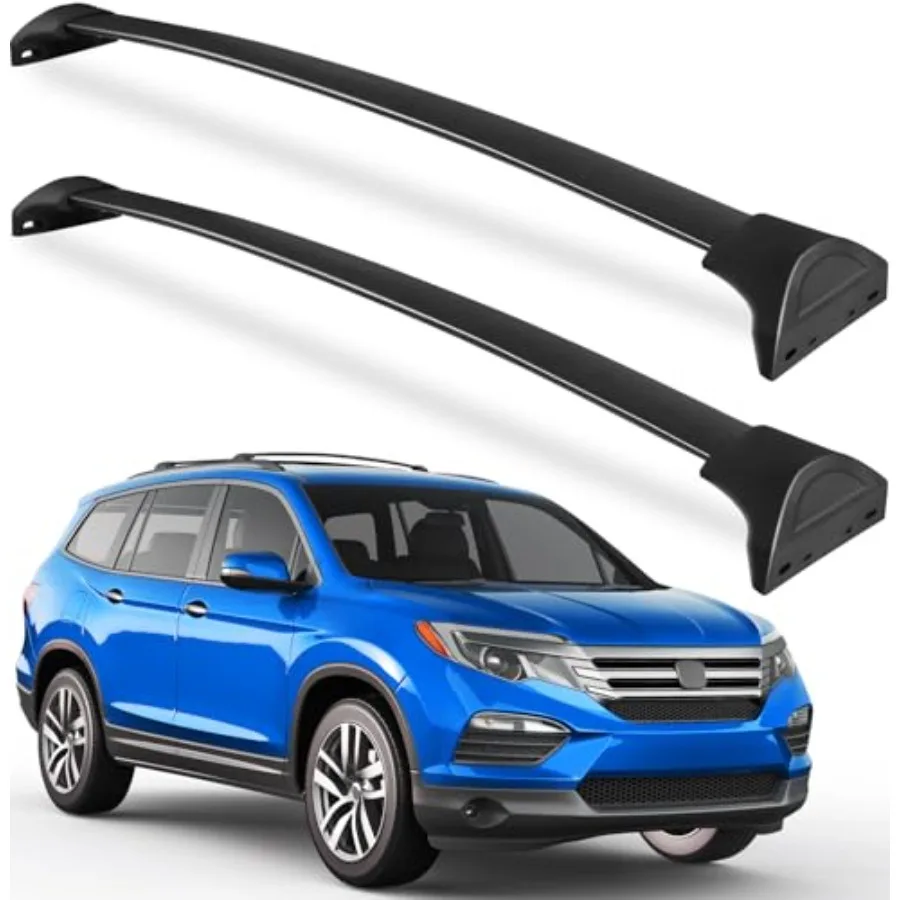 

Roof Rack Cross Bars Compatible with Honda Pilot 2016-2022 Flush Rails Aluminum Crossbars for Rooftop Cargo Bag Kayak Bike Lugg